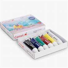 CAMEL WATER COLOUR TUBE 6 SHADE