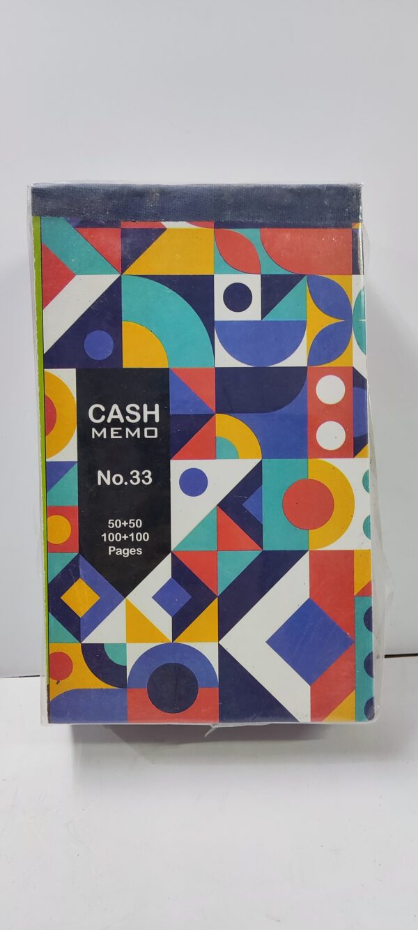 CASH MEMO NO.33 TK