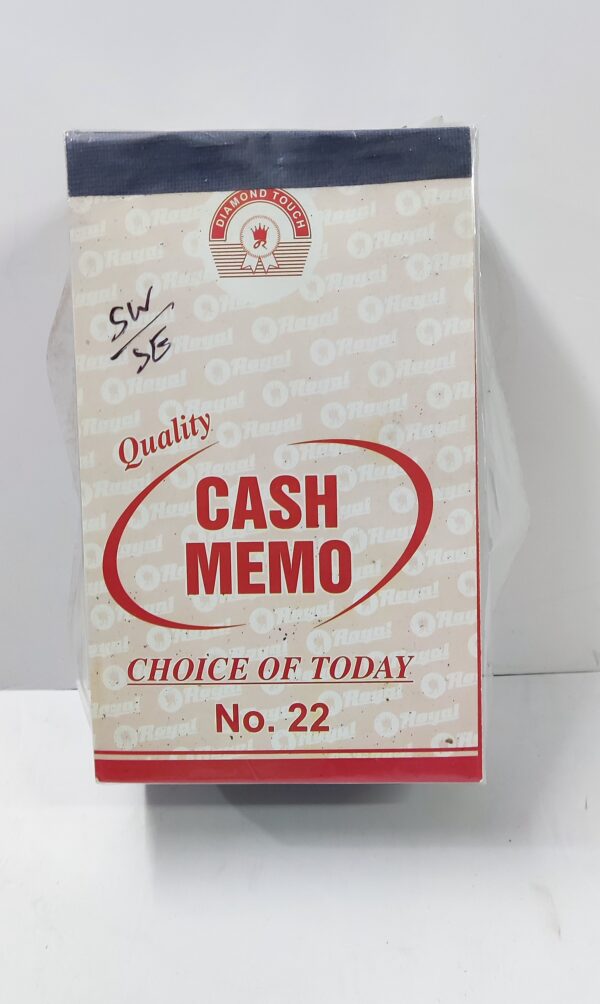 CASH MEMO NO.22 TK